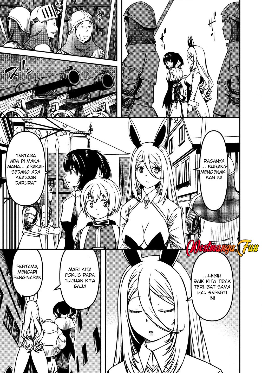 Monster Onna Kanbu wa Osanaki Yuusha wo Dekiai suru Chapter 8 - halaman 5