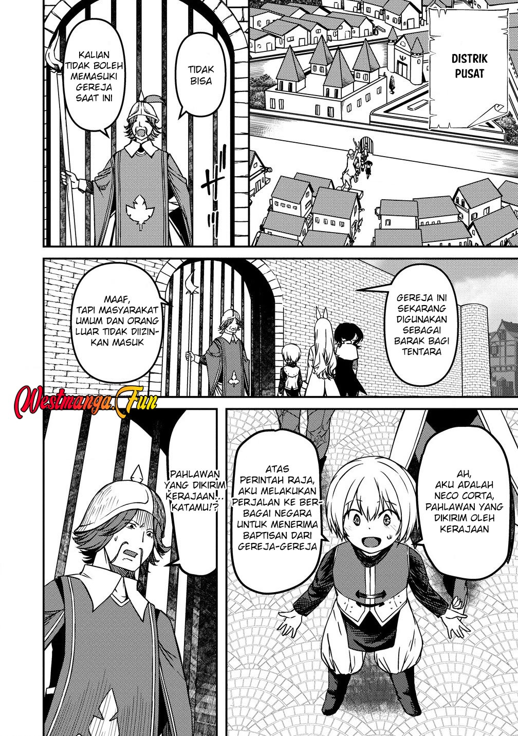 Monster Onna Kanbu wa Osanaki Yuusha wo Dekiai suru Chapter 8 - halaman 6