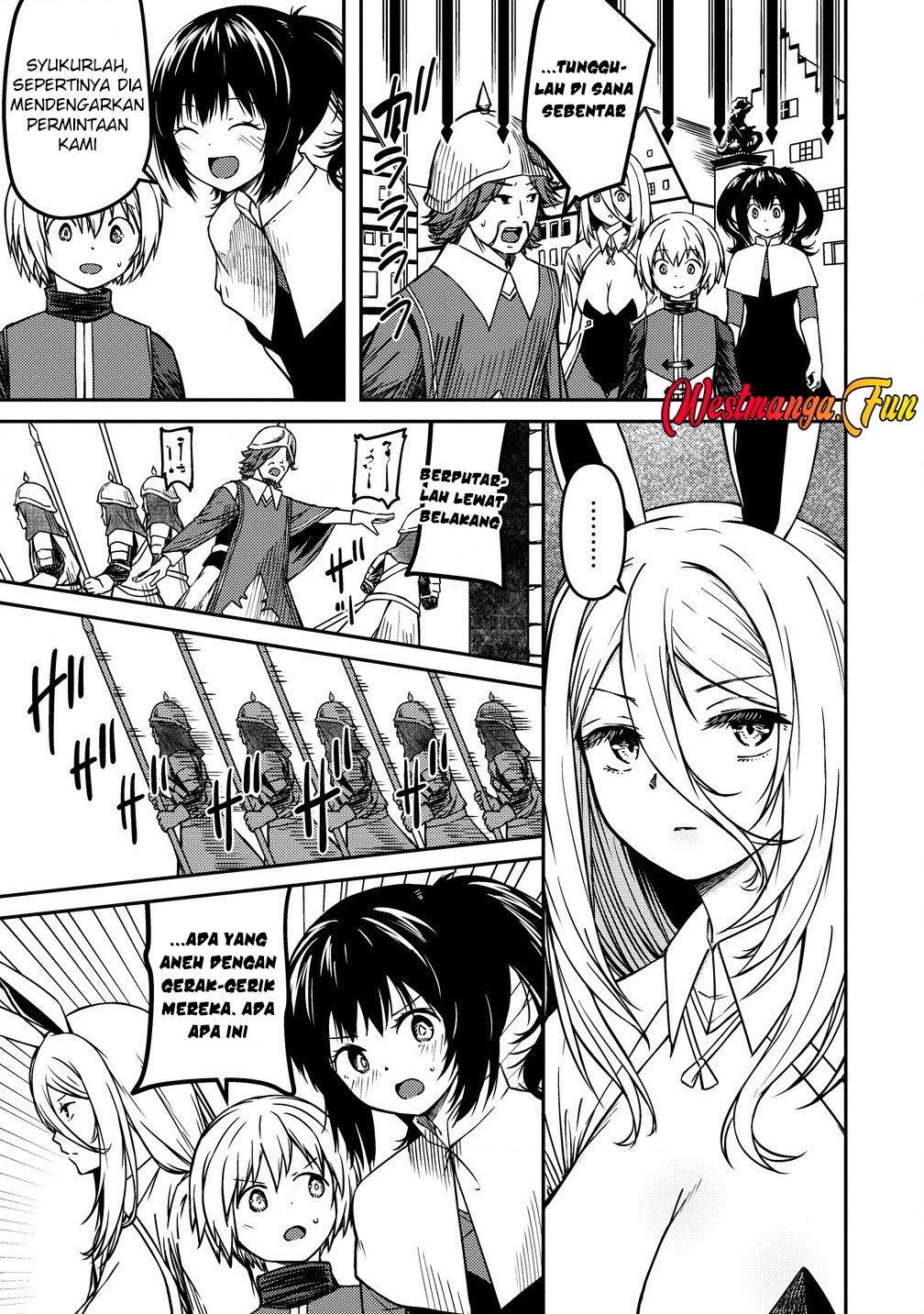 Monster Onna Kanbu wa Osanaki Yuusha wo Dekiai suru Chapter 8 - halaman 7