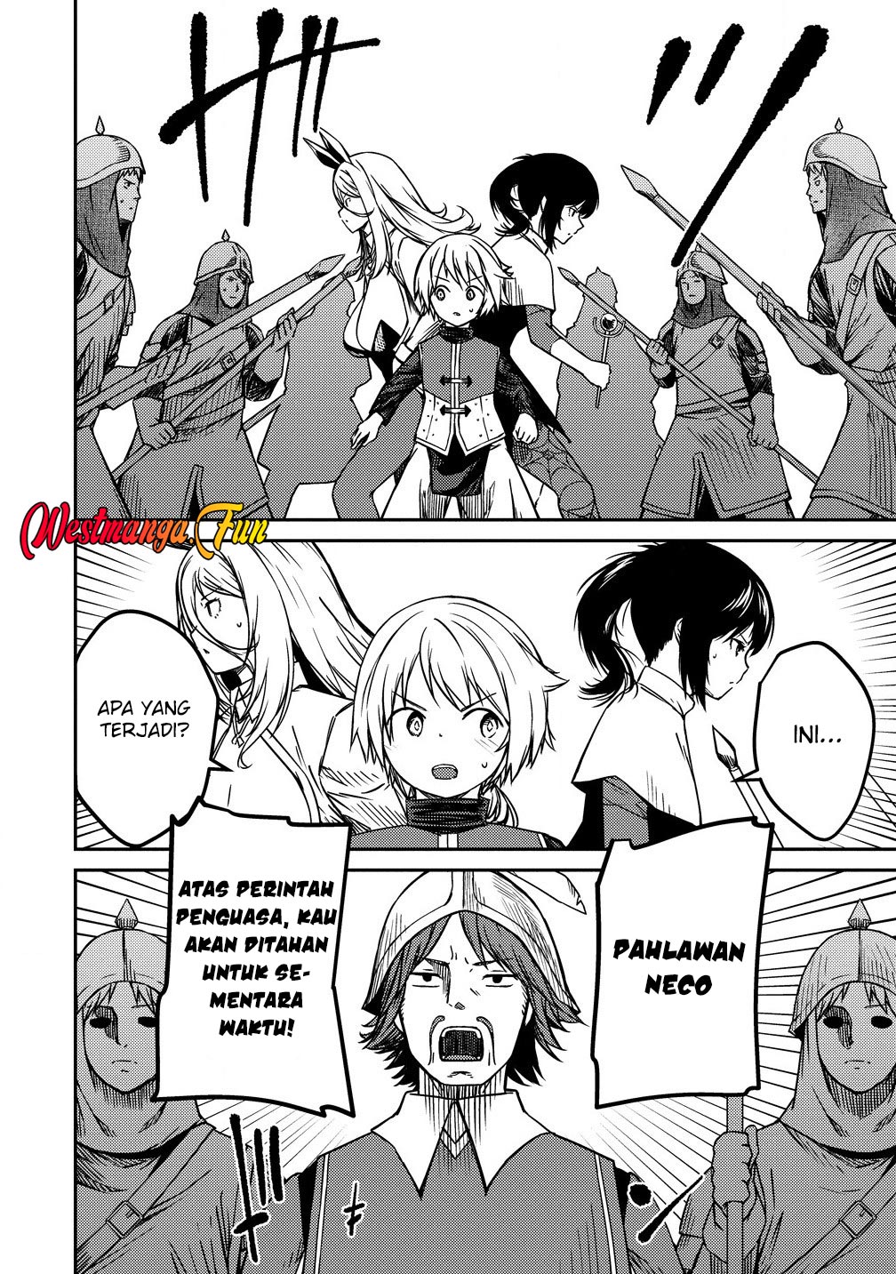 Monster Onna Kanbu wa Osanaki Yuusha wo Dekiai suru Chapter 8 - halaman 8