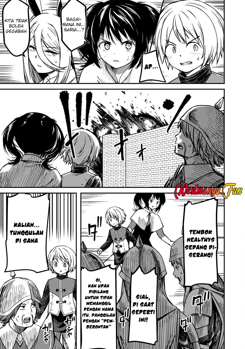 Monster Onna Kanbu wa Osanaki Yuusha wo Dekiai suru Chapter 8 - halaman 9