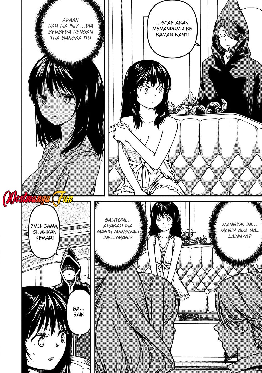 Monster Onna Kanbu wa Osanaki Yuusha wo Dekiai suru Chapter 9 - halaman 8