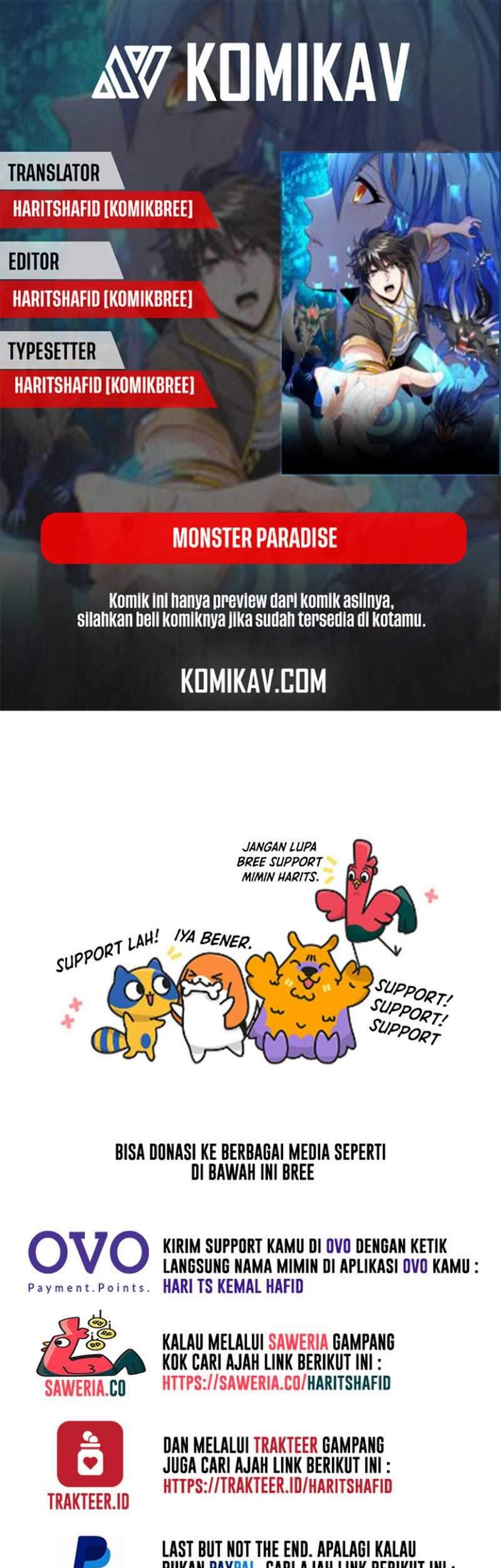 Monster Paradise Chapter 0.1 - halaman 1