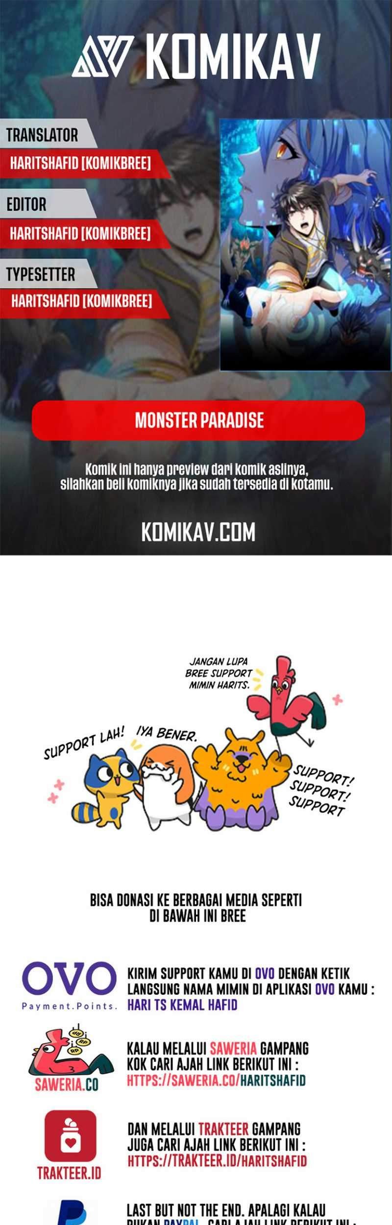 Monster Paradise Chapter 1 - halaman 1