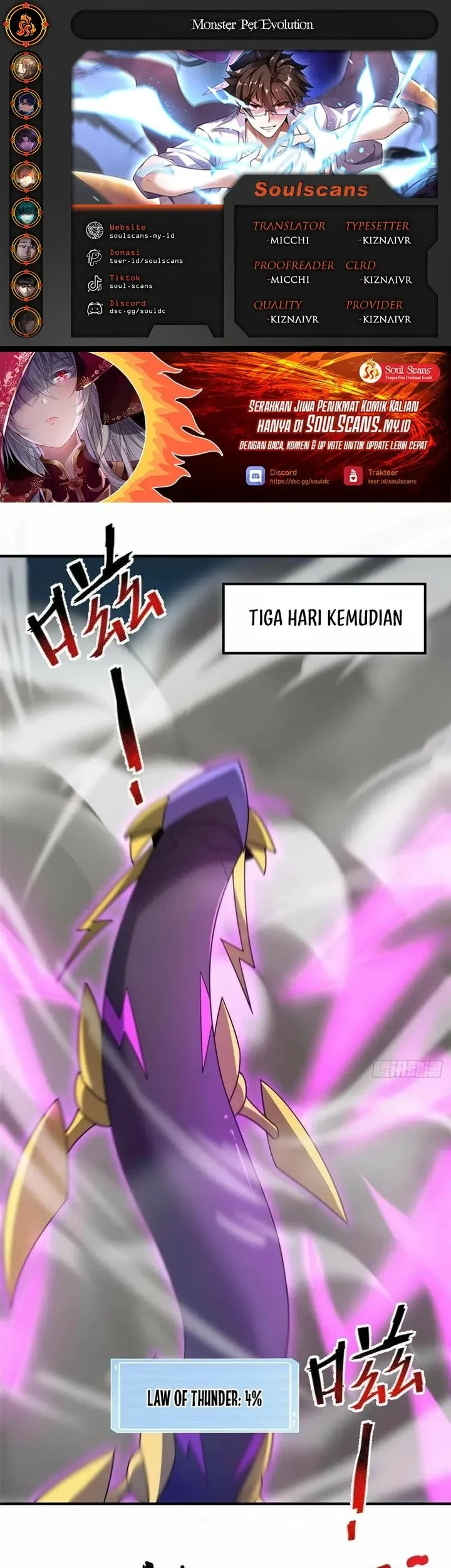 Monster Pet Evolution Chapter 394 - halaman 1