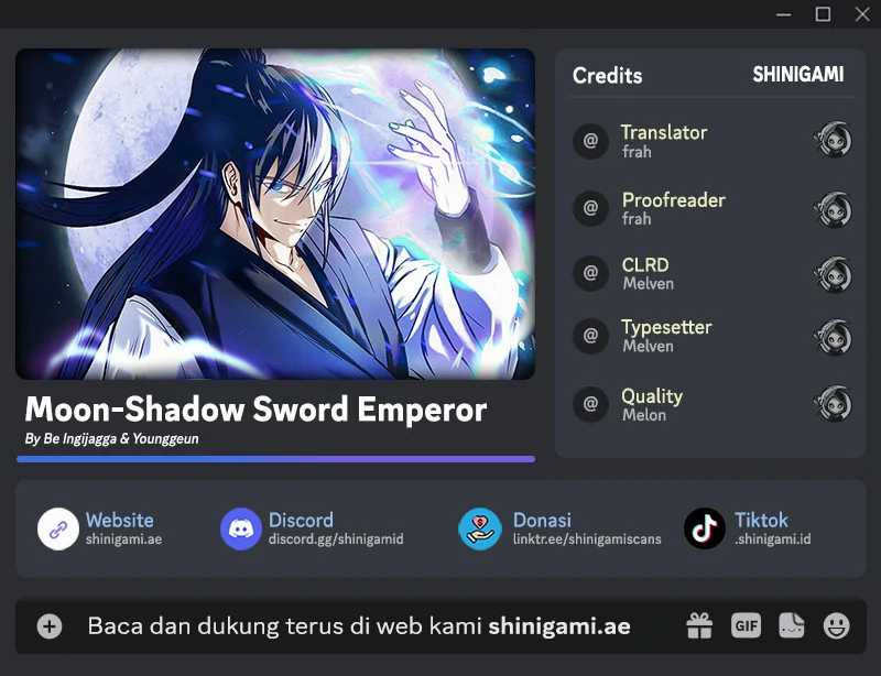 Moon-Shadow Sword Emperor Chapter 80 - halaman 1