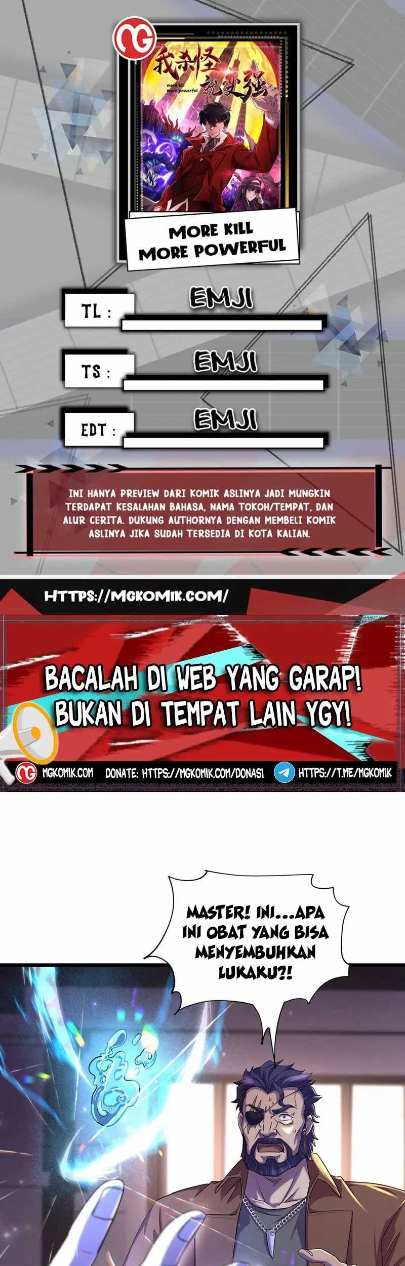 More Kill More Powerful Chapter 13 - halaman 1