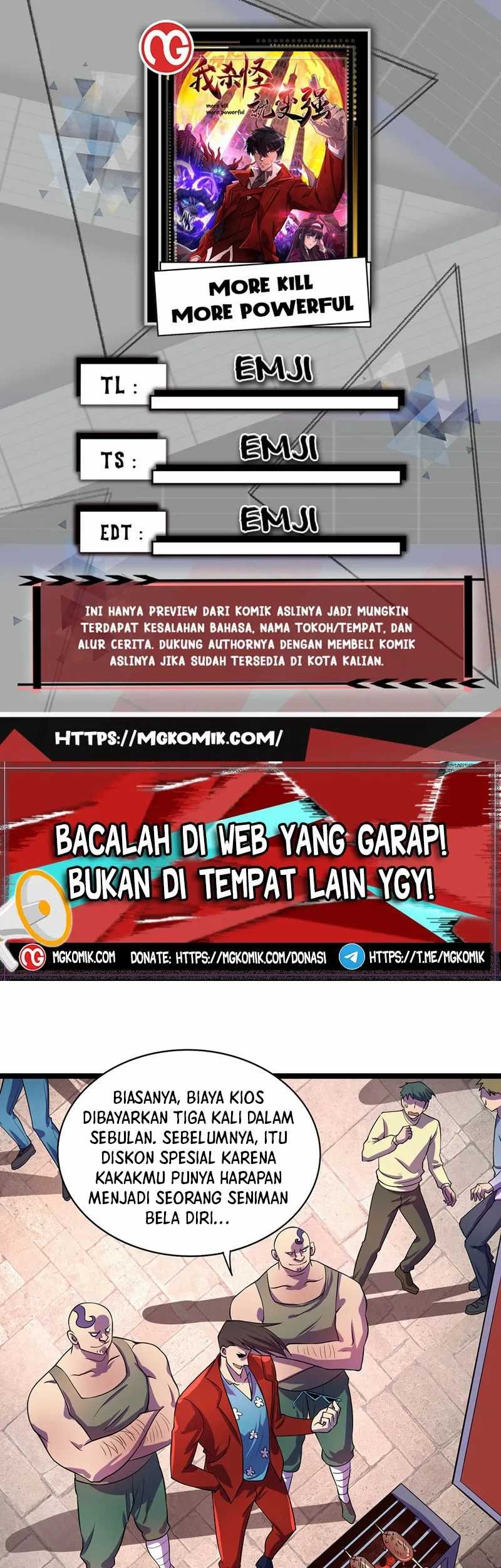 More Kill More Powerful Chapter 14 - halaman 1