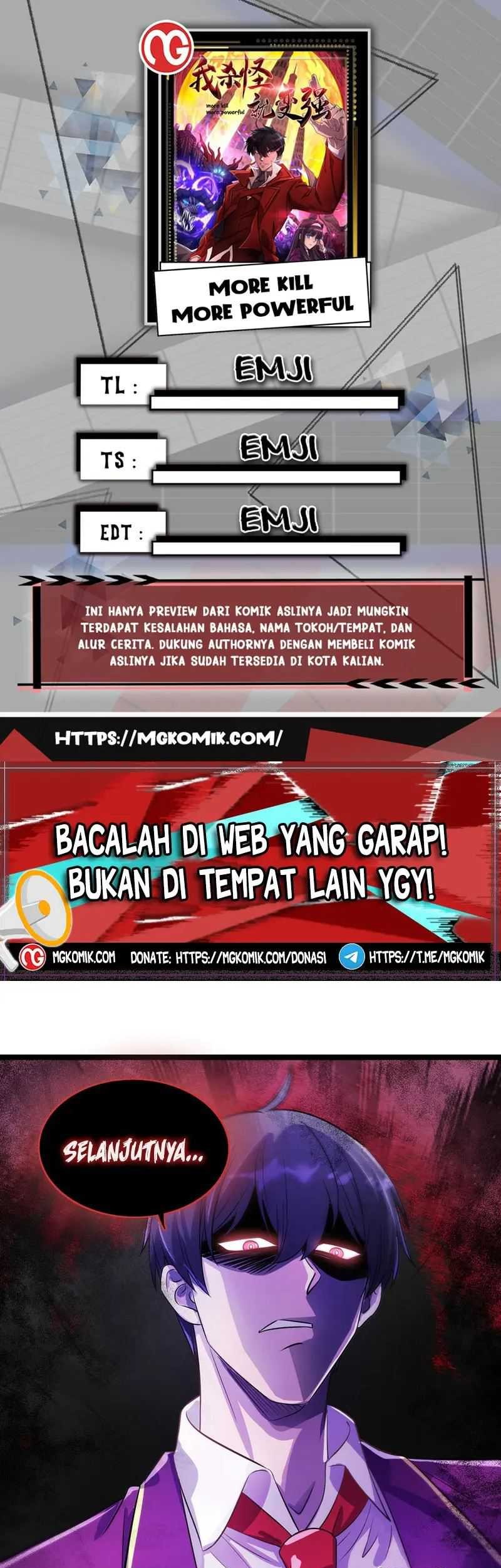 More Kill More Powerful Chapter 16 - halaman 1