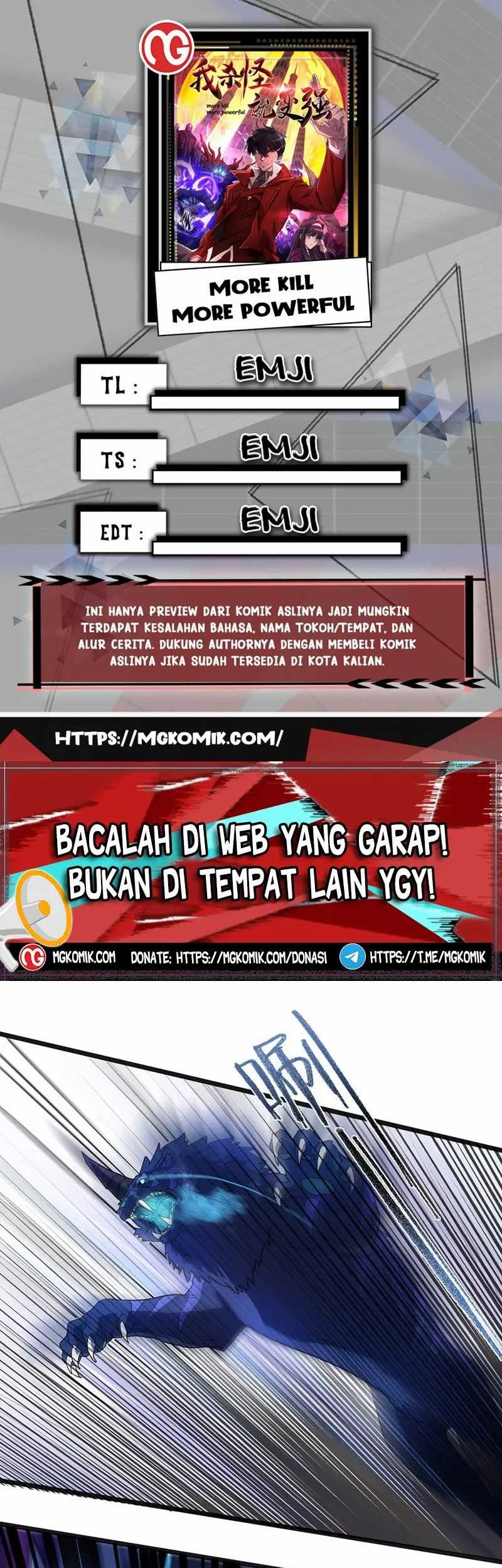 More Kill More Powerful Chapter 18 - halaman 1