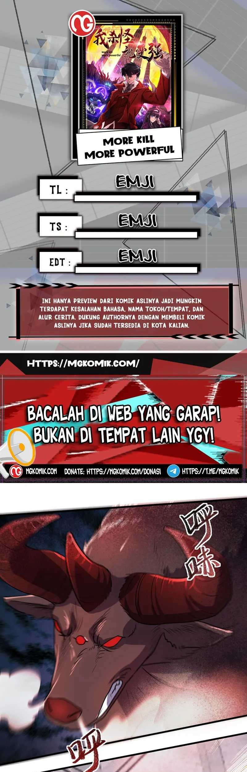 More Kill More Powerful Chapter 20 - halaman 1