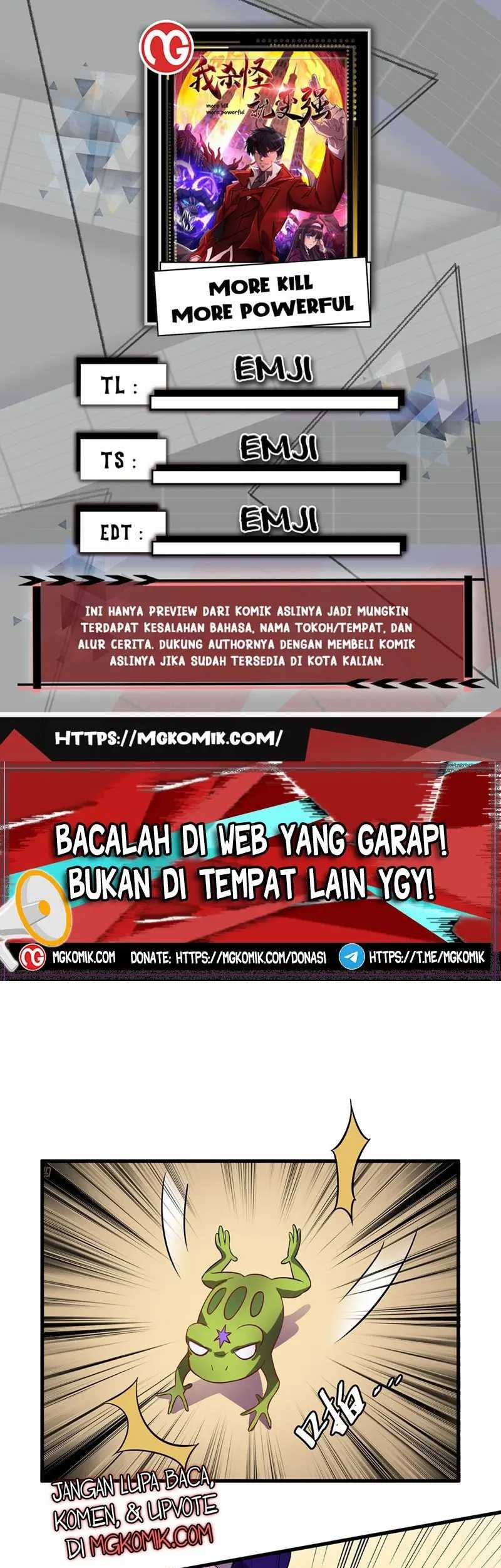 More Kill More Powerful Chapter 23 - halaman 1