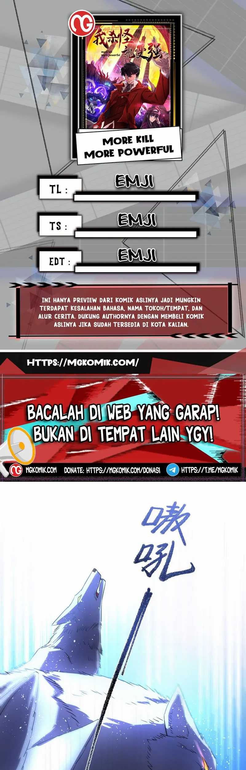 More Kill More Powerful Chapter 24 - halaman 1