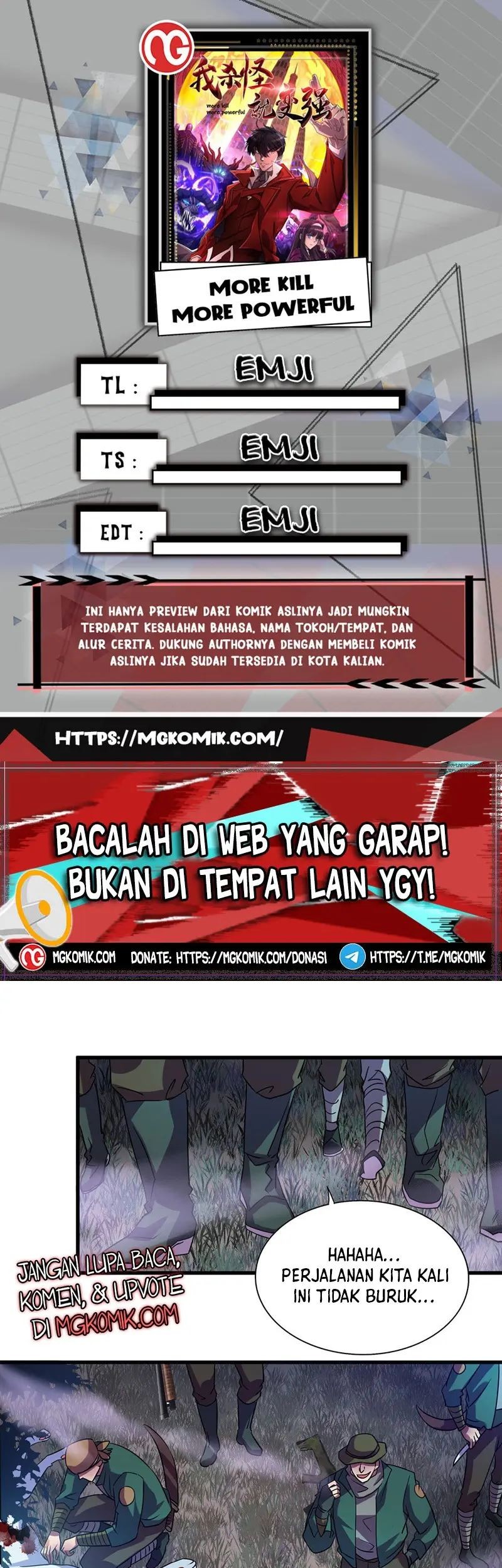 More Kill More Powerful Chapter 26 - halaman 1
