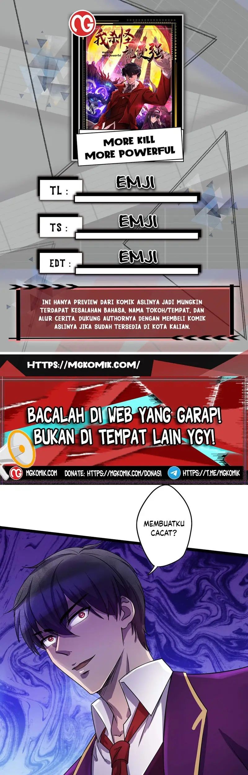 More Kill More Powerful Chapter 8 - halaman 1