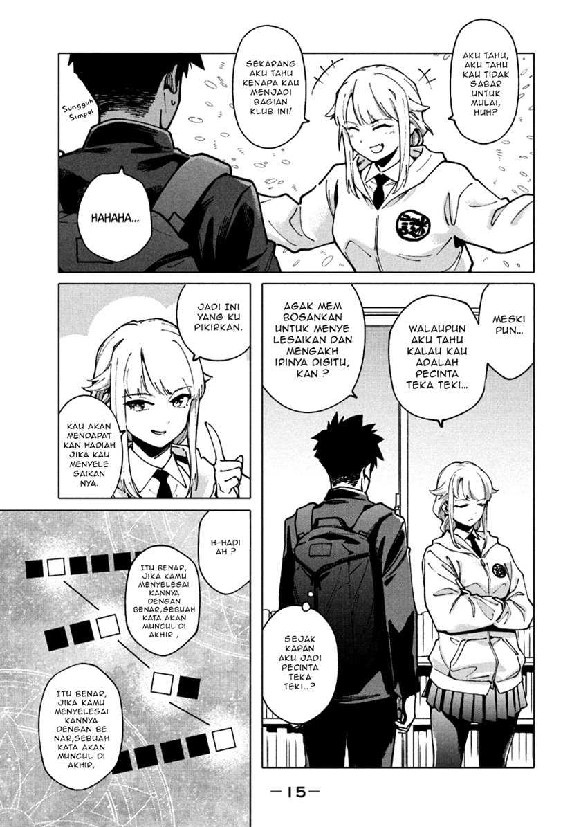 More Puzzling Than A Riddle Chapter 1.2 - halaman 7
