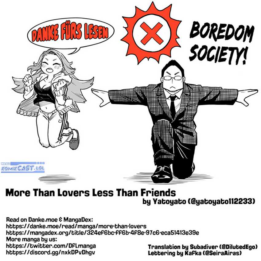 More Than Lovers Less Than Friends Chapter 17 - halaman 16