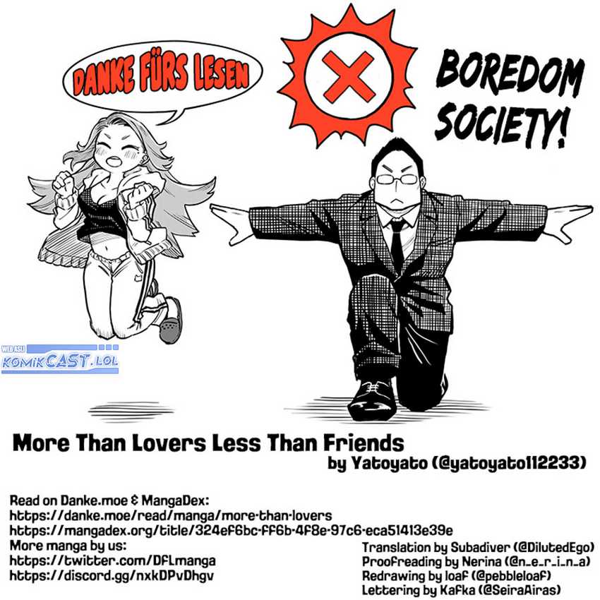 More Than Lovers Less Than Friends Chapter 18 - halaman 19