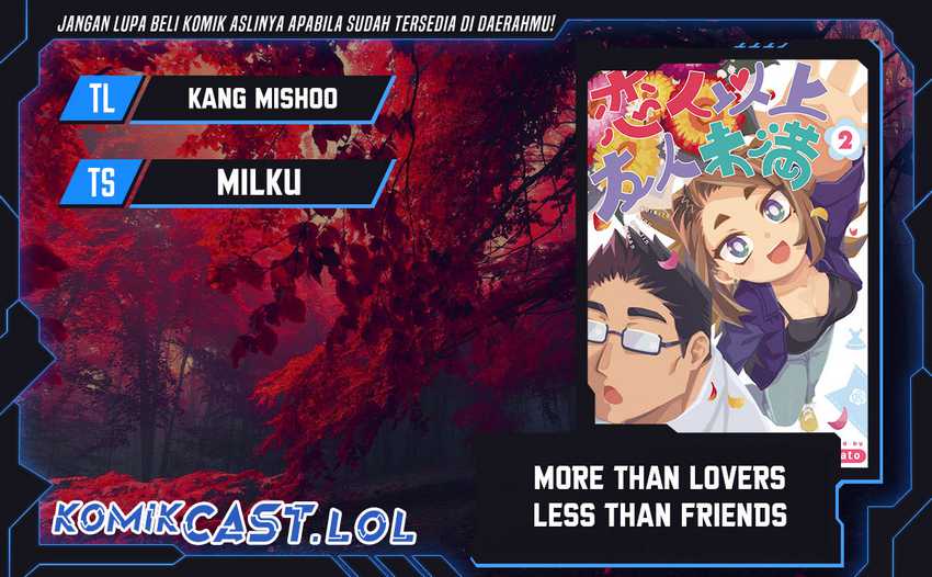 More Than Lovers Less Than Friends Chapter 19 - halaman 1