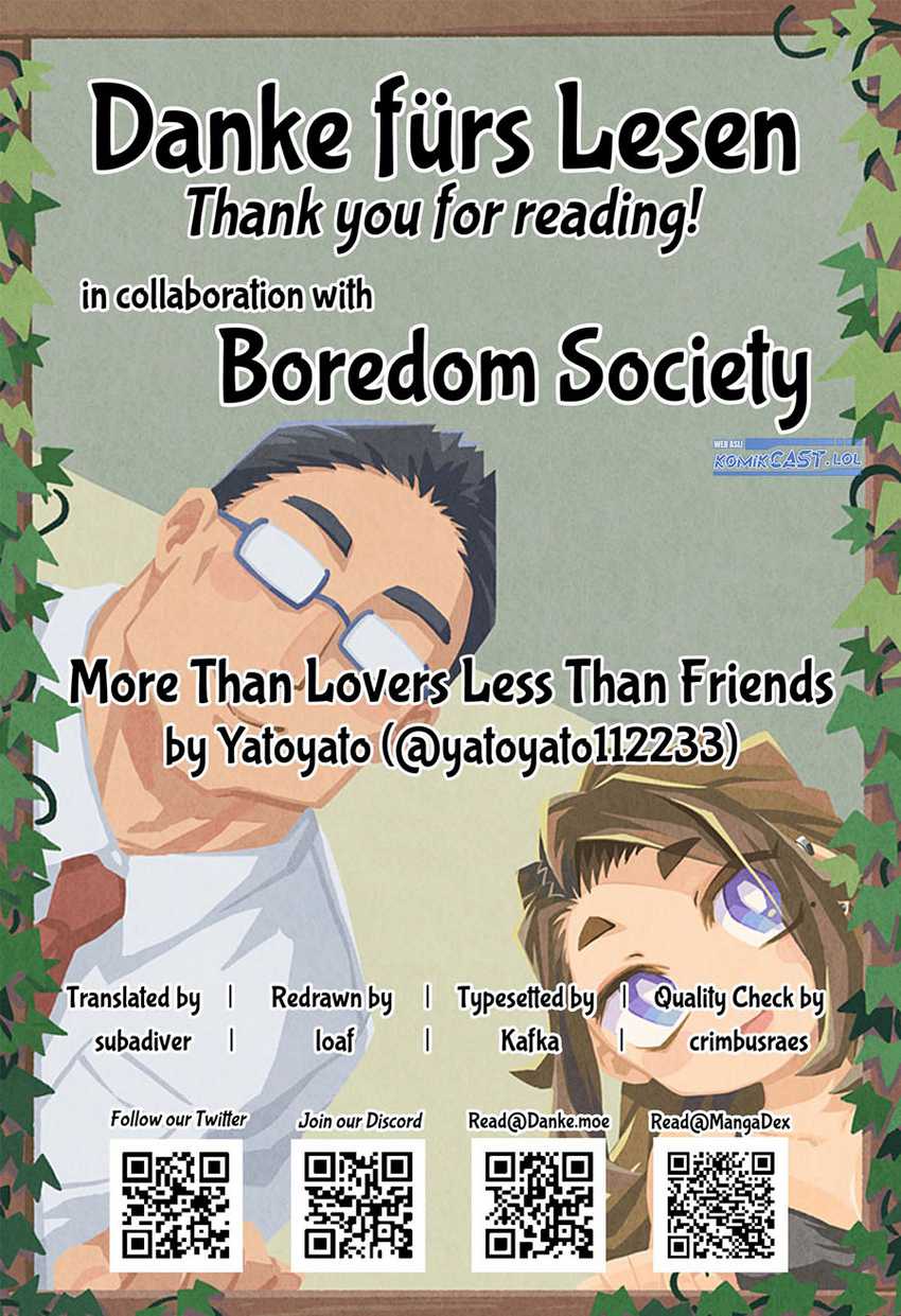 More Than Lovers Less Than Friends Chapter 21 - halaman 7