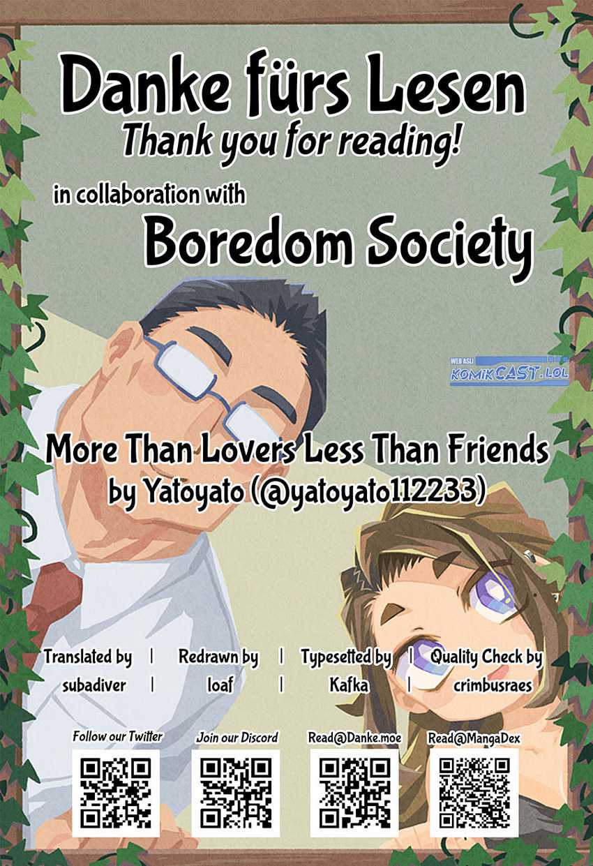 More Than Lovers Less Than Friends Chapter 22 - halaman 19