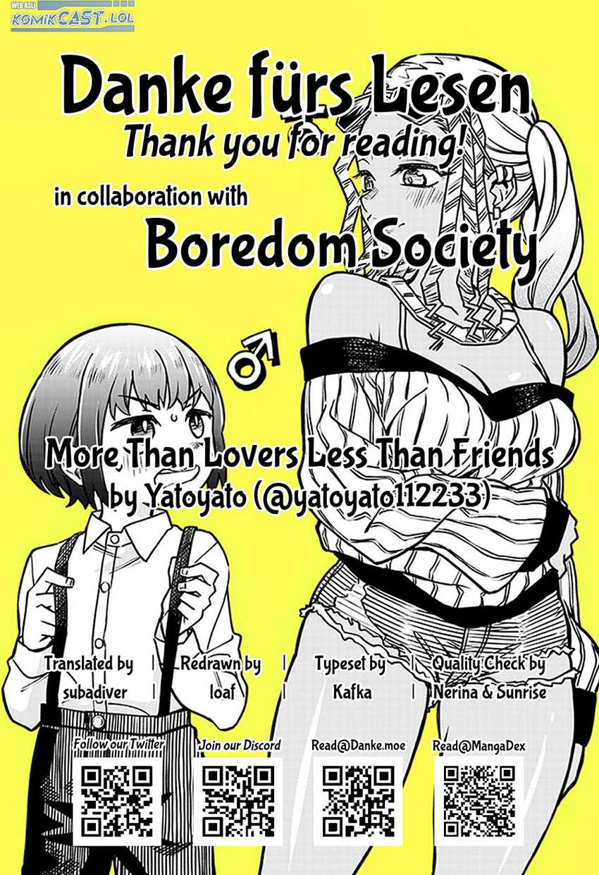 More Than Lovers Less Than Friends Chapter 25 - halaman 7