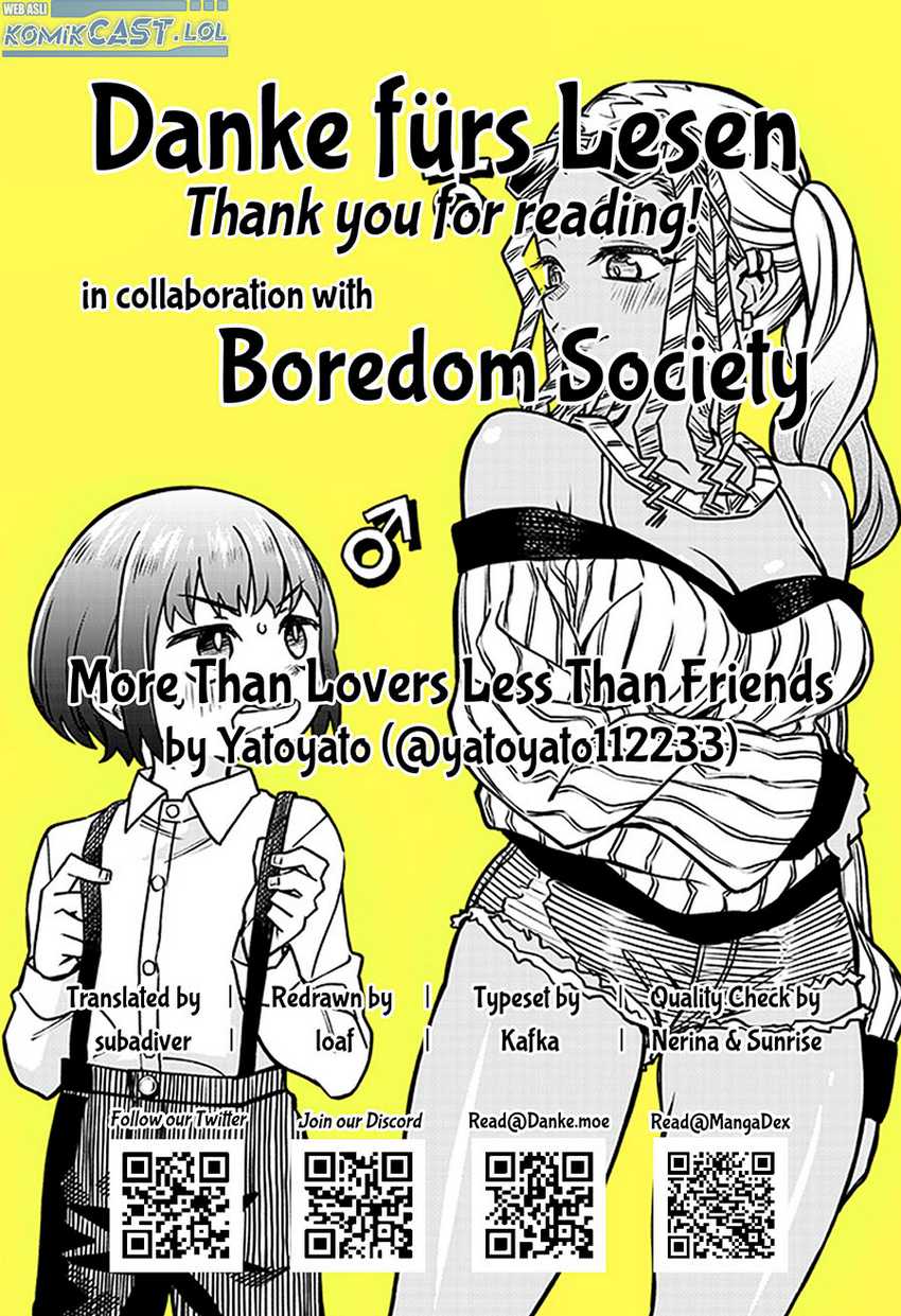 More Than Lovers Less Than Friends Chapter 26 - halaman 19