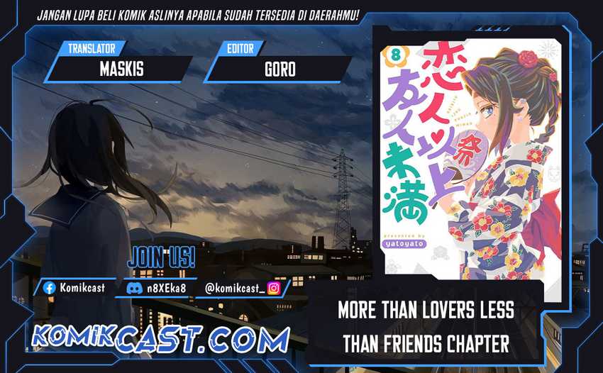 More Than Lovers Less Than Friends Chapter 43.5 - halaman 1