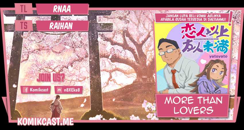 More Than Lovers Less Than Friends Chapter 6 - halaman 1