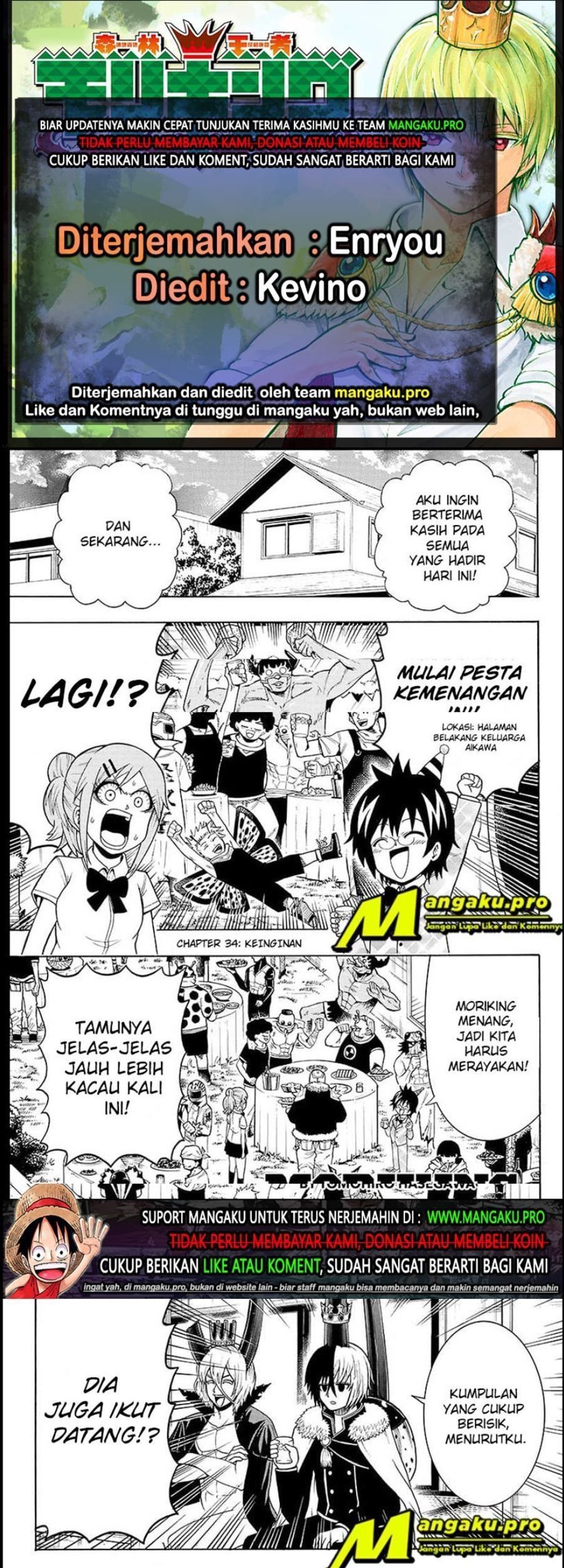 Moriking Chapter 34 - halaman 1