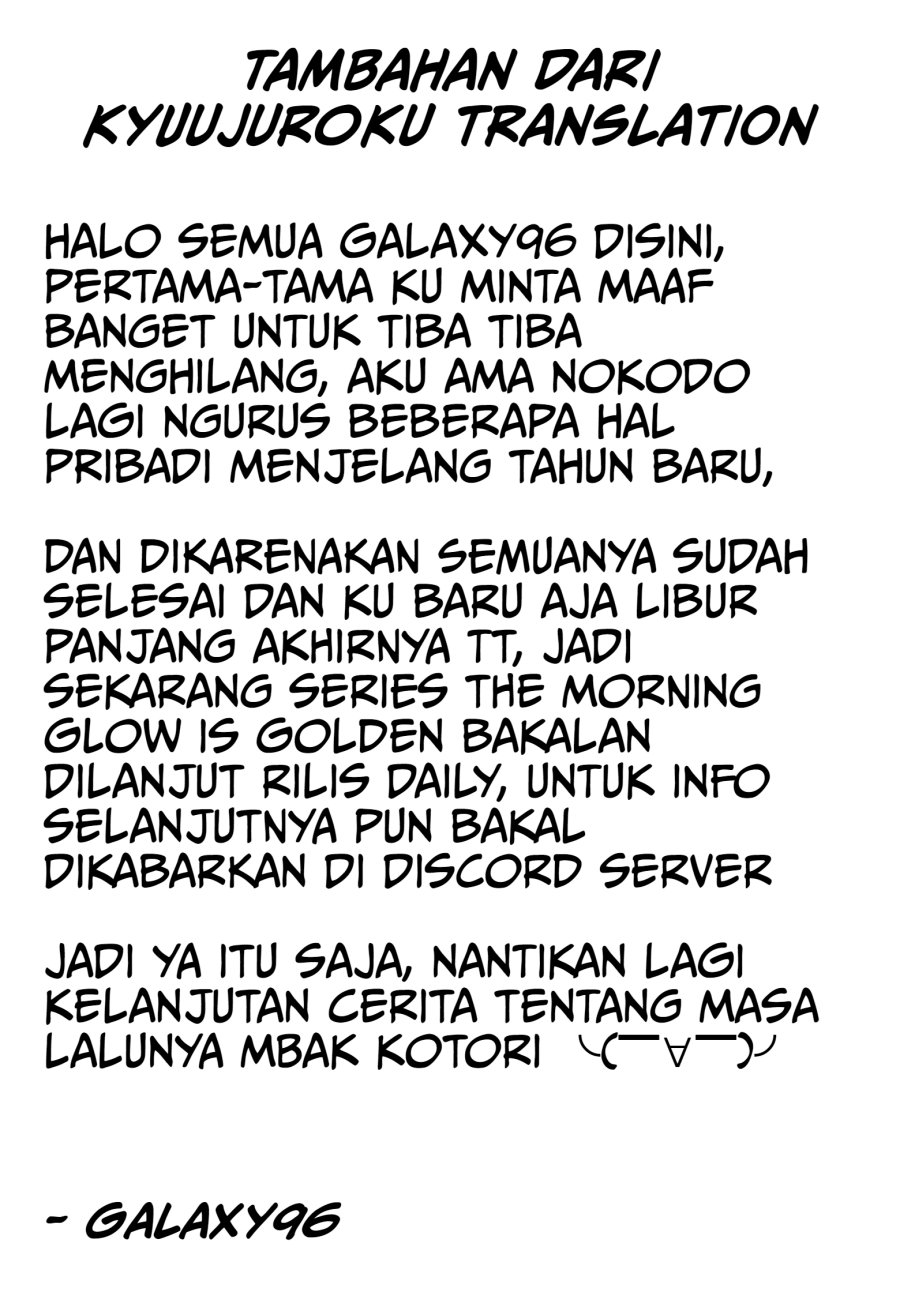 Morning Glow is Golden: The IDOLM@STER Chapter 13 - halaman 34