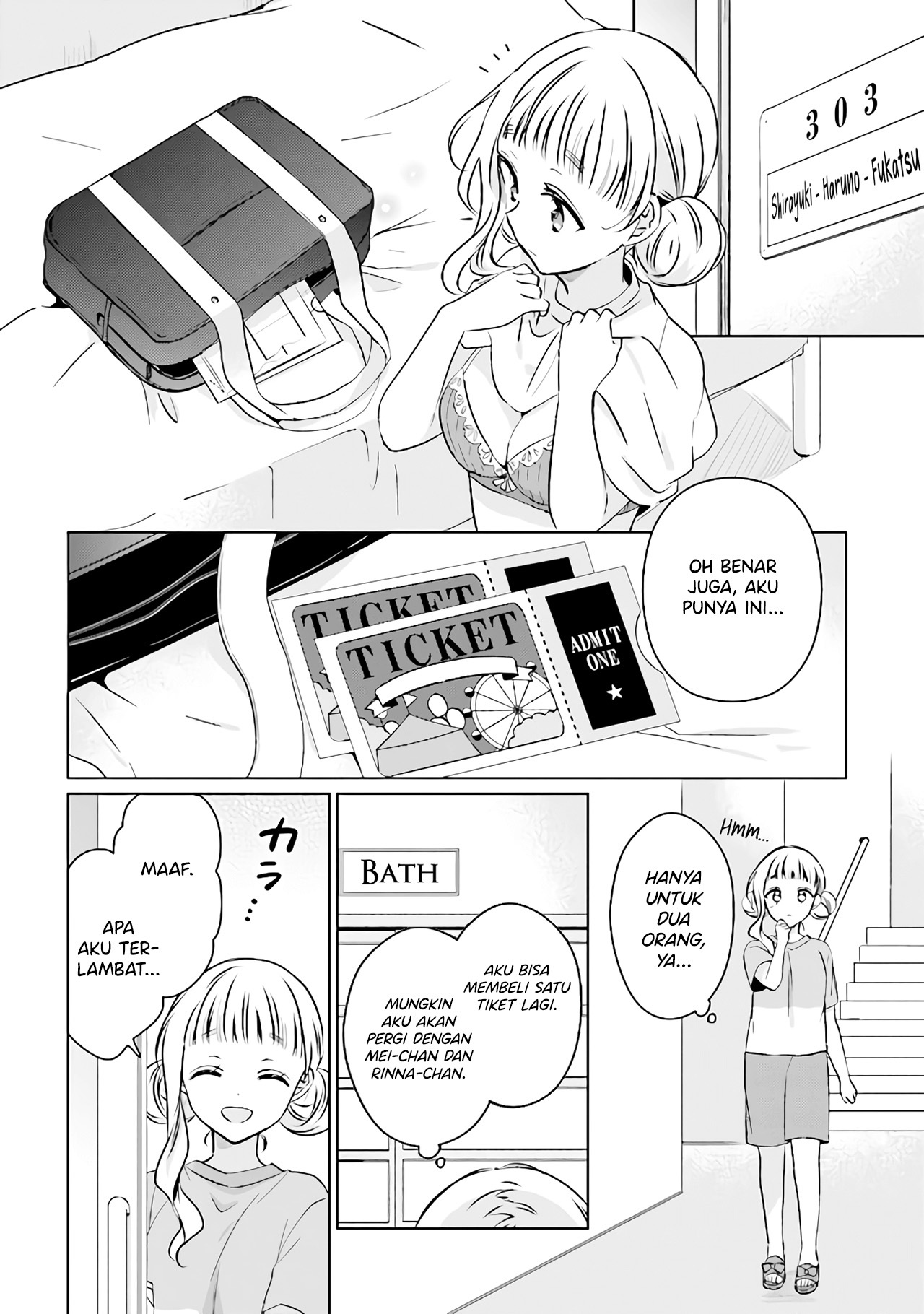 Moshi, Koi ga Mieta nara Chapter 10.1 - halaman 16
