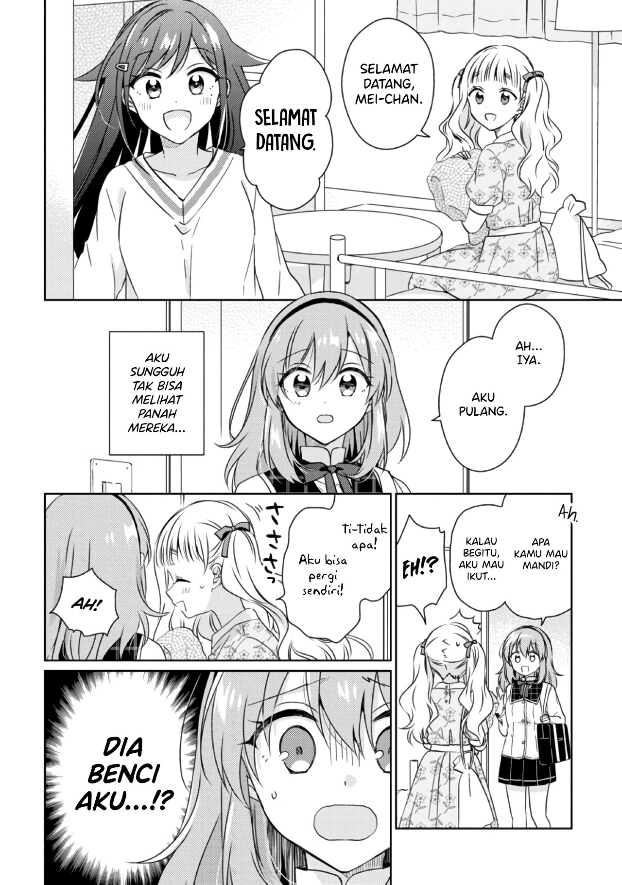 Moshi, Koi ga Mieta nara Chapter 13.1 - halaman 6