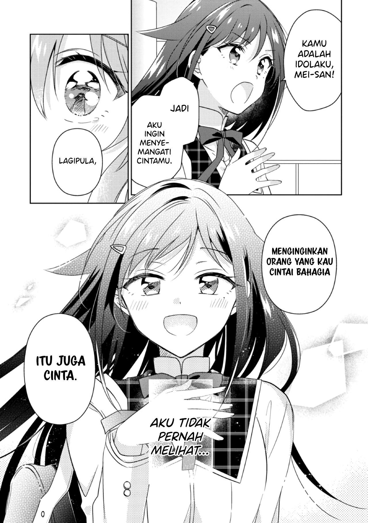 Moshi, Koi ga Mieta nara Chapter 14.1 - halaman 16