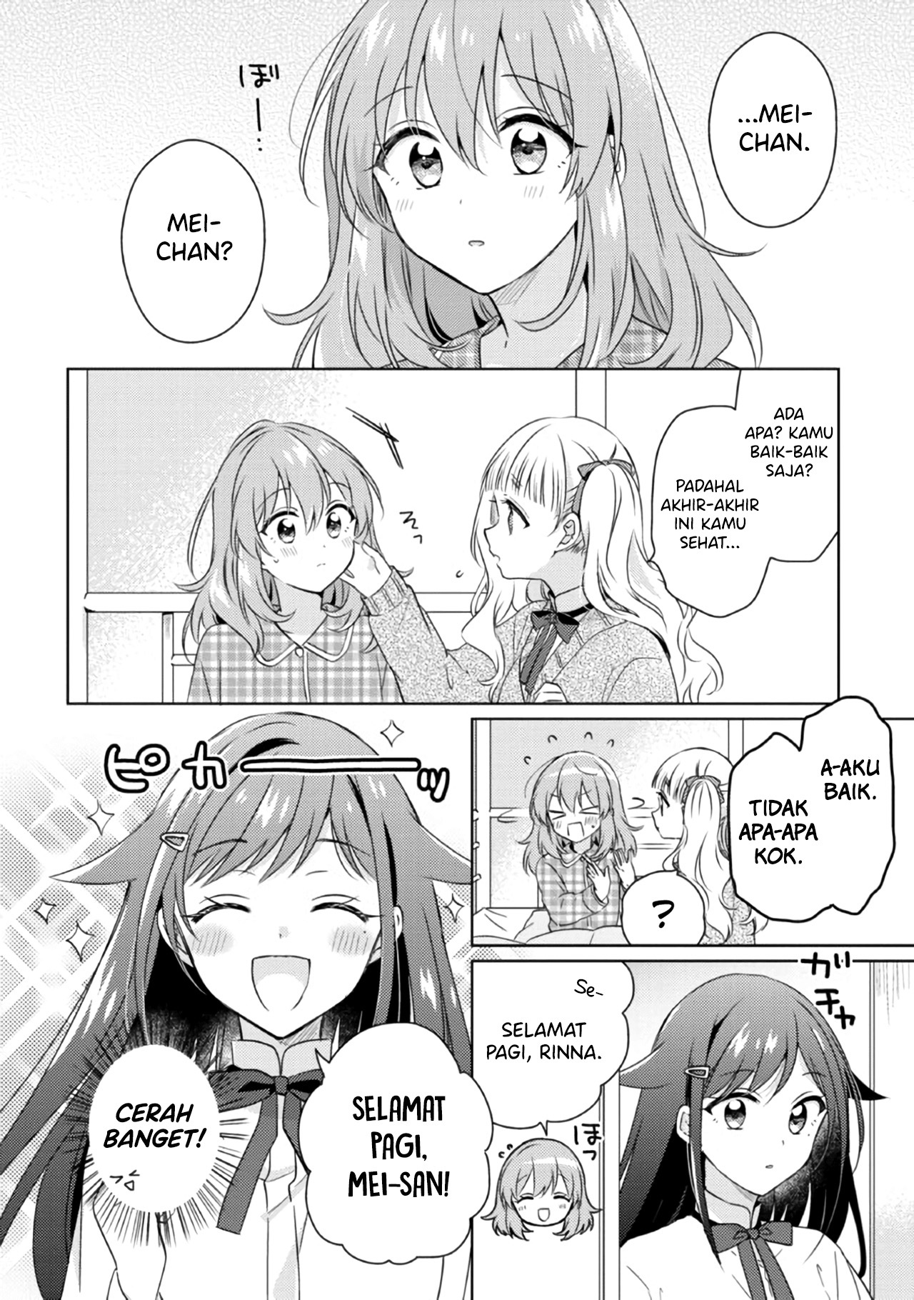 Moshi, Koi ga Mieta nara Chapter 14.1 - halaman 5