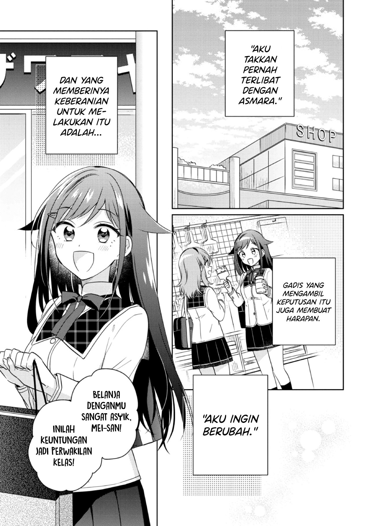 Moshi, Koi ga Mieta nara Chapter 14.1 - halaman 8
