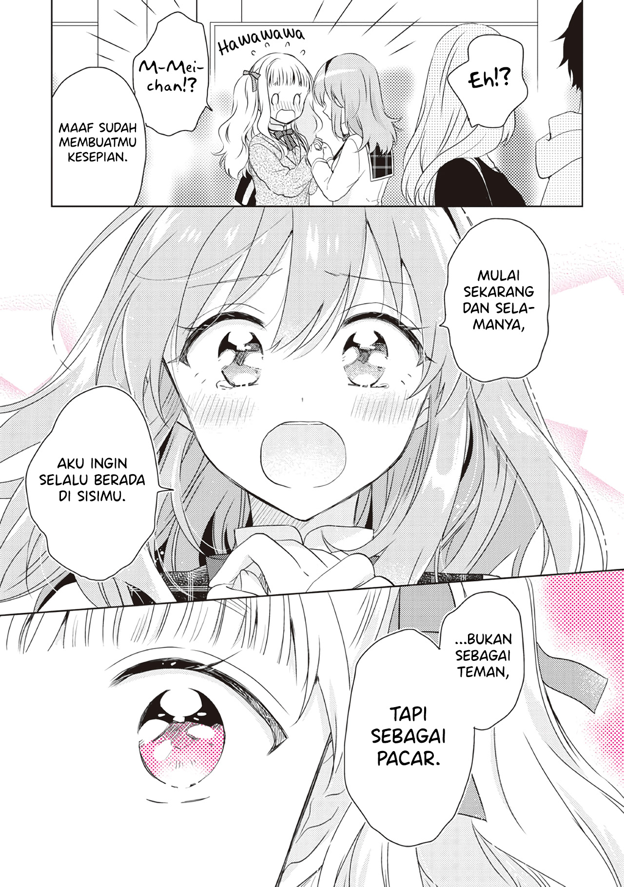 Moshi, Koi ga Mieta nara Chapter 14.2 - halaman 8