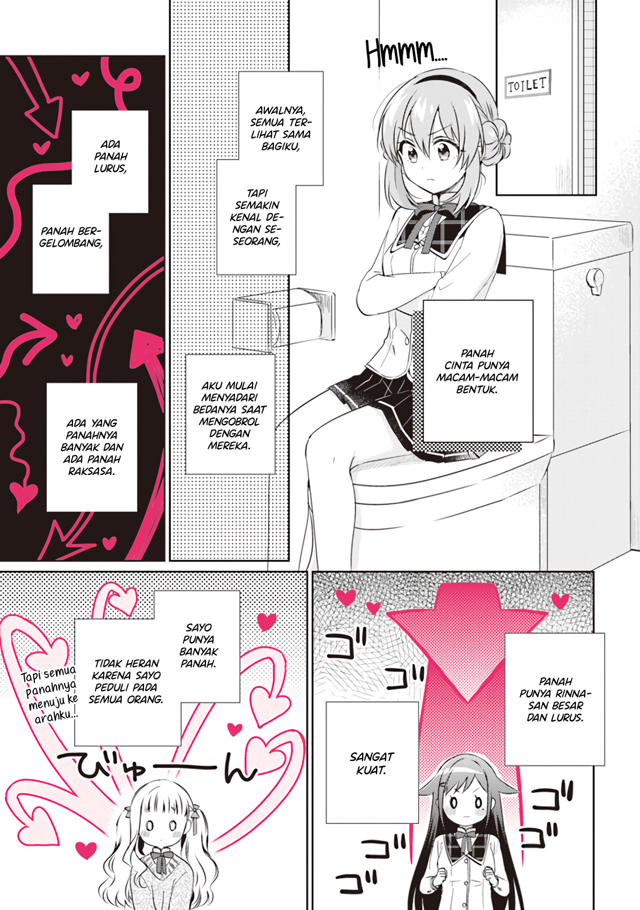 Moshi, Koi ga Mieta nara Chapter 3.1 - halaman 8