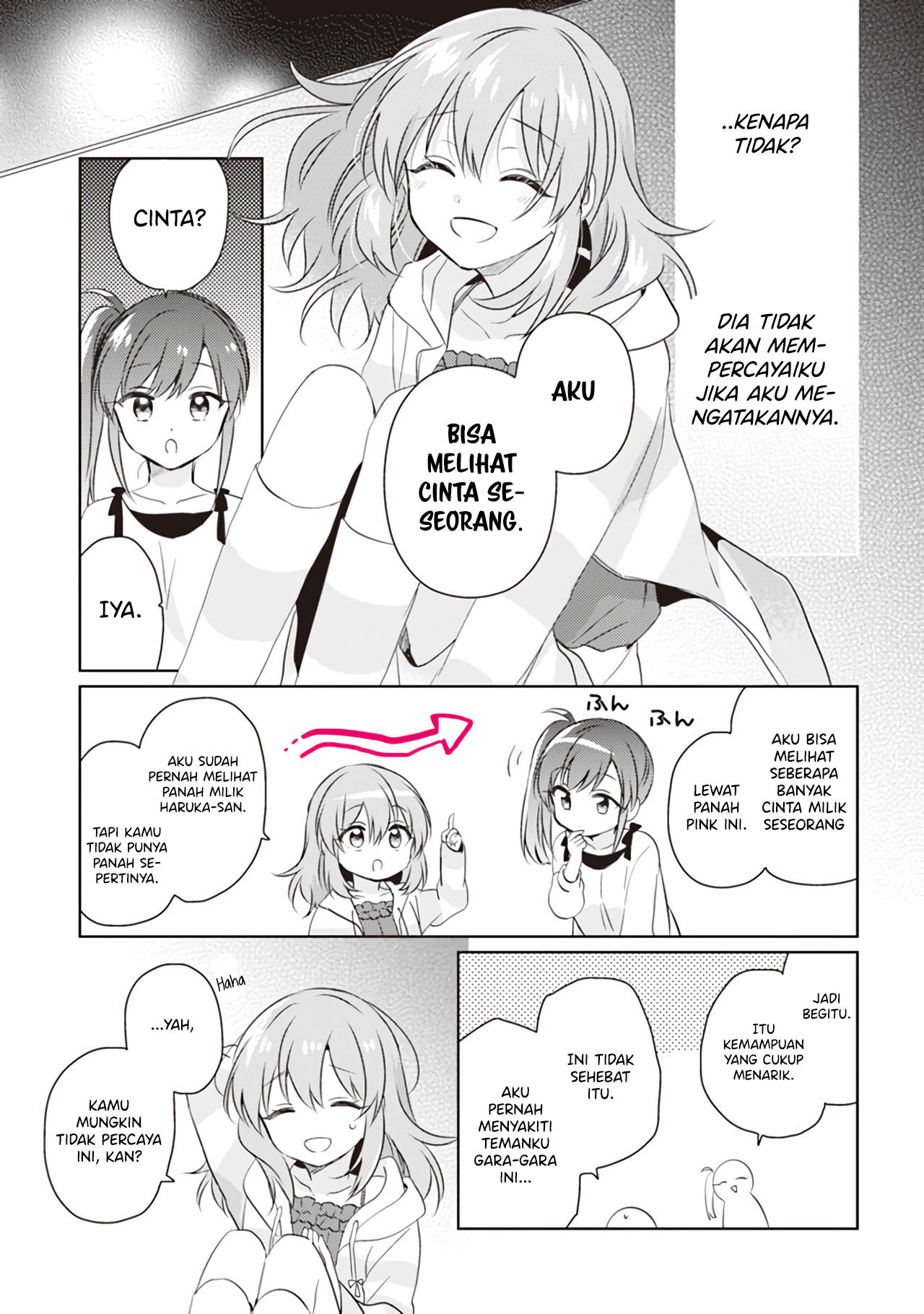 Moshi, Koi ga Mieta nara Chapter 5.1 - halaman 8