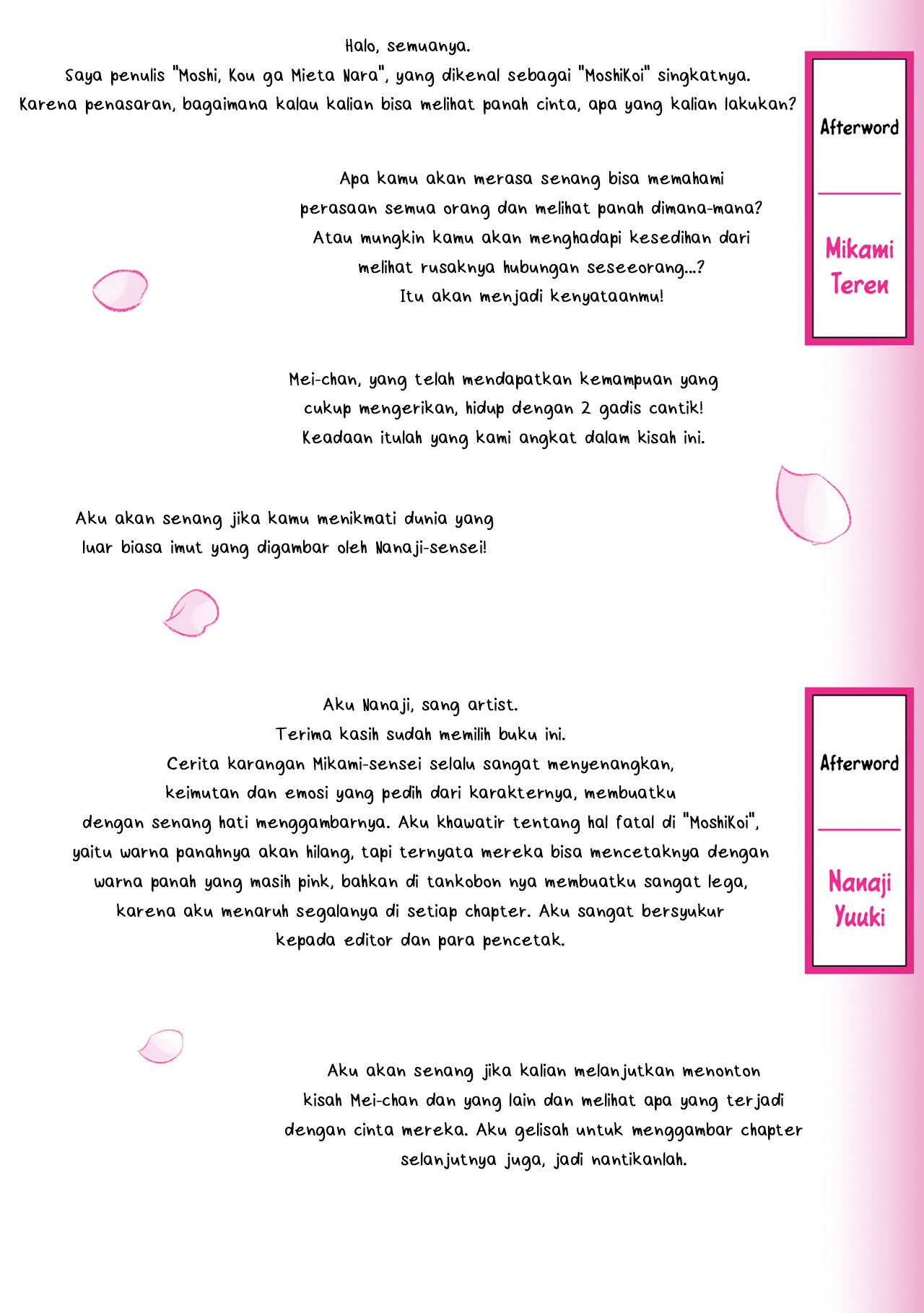 Moshi, Koi ga Mieta nara Chapter 5.3 - halaman 14
