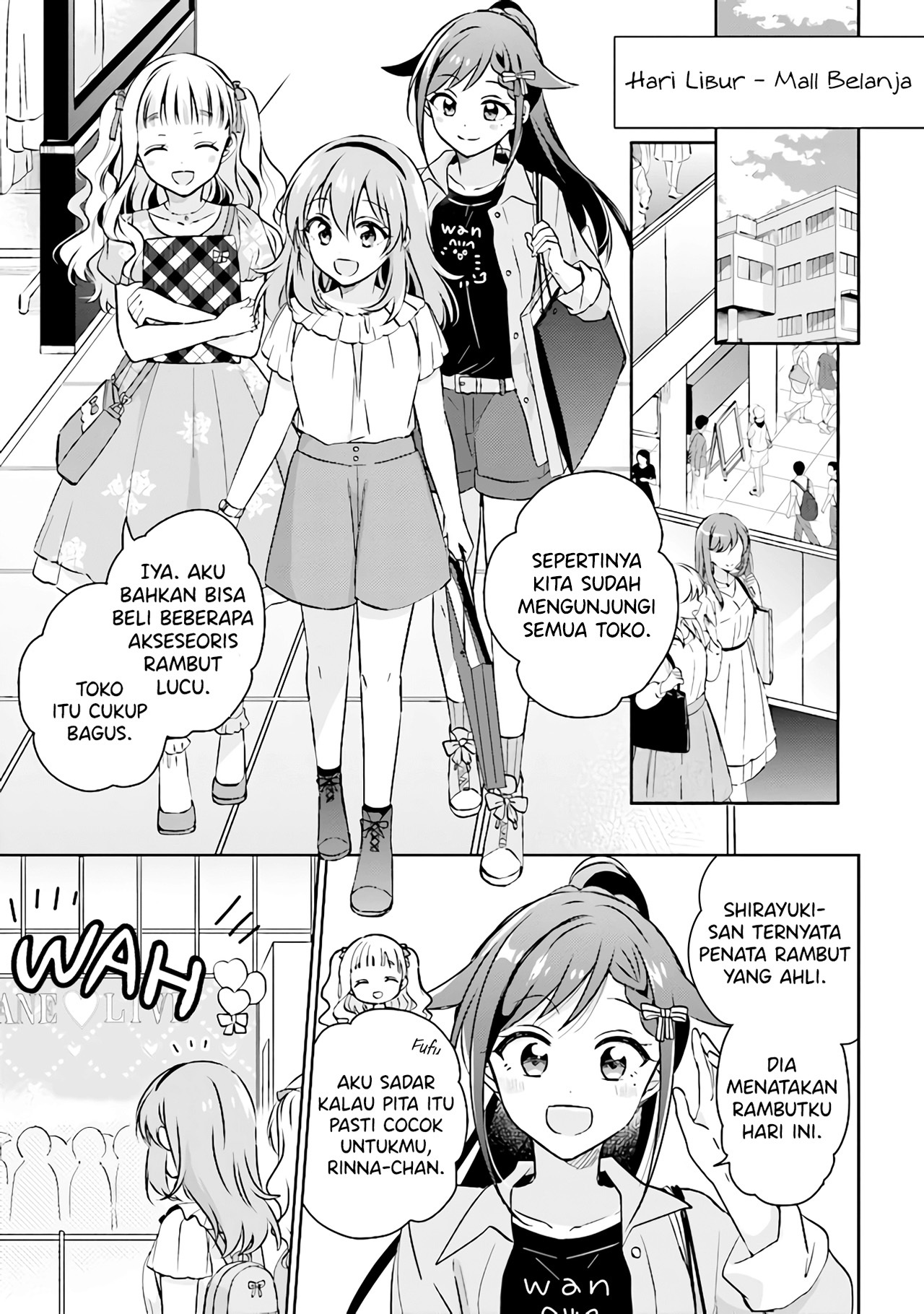 Moshi, Koi ga Mieta nara Chapter 9.1 - halaman 3