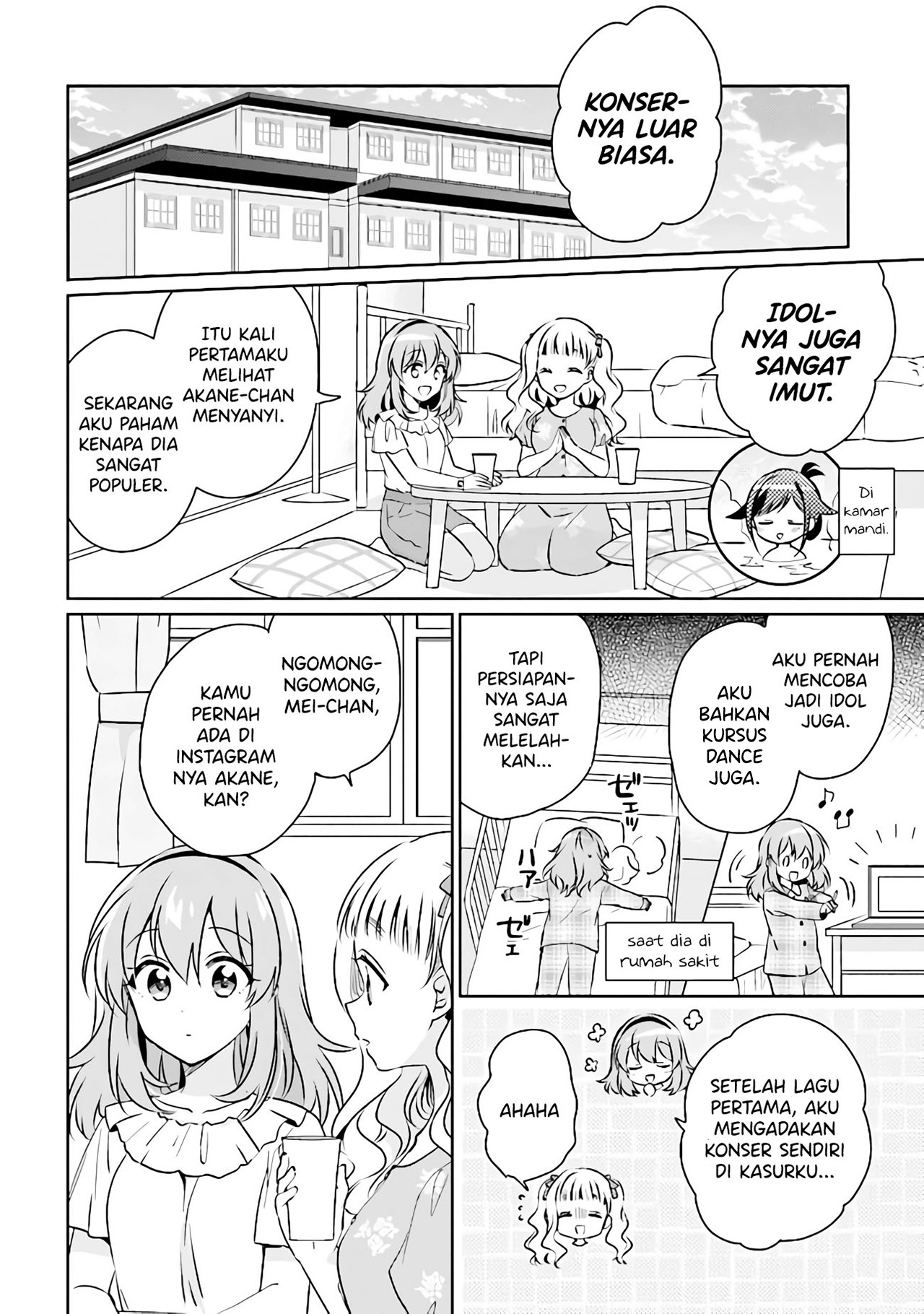 Moshi, Koi ga Mieta nara Chapter 9.1 - halaman 7