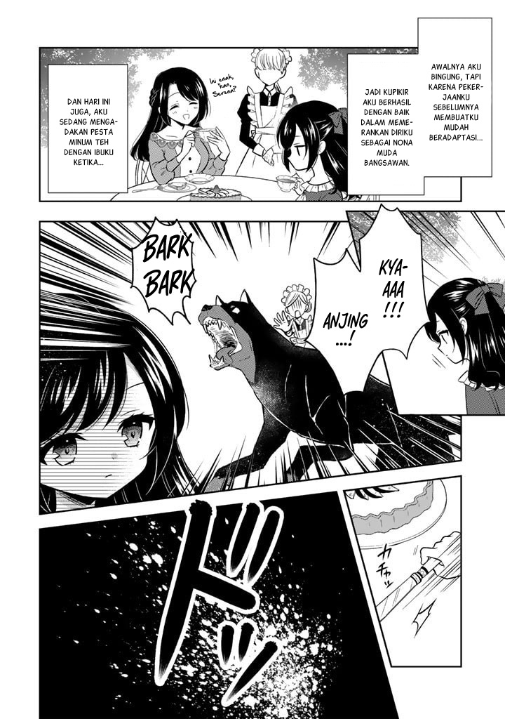 Moto Ansatsusha, Tensei shita Kizoku no Reijou ni Narimashita. Chapter 1 - halaman 12