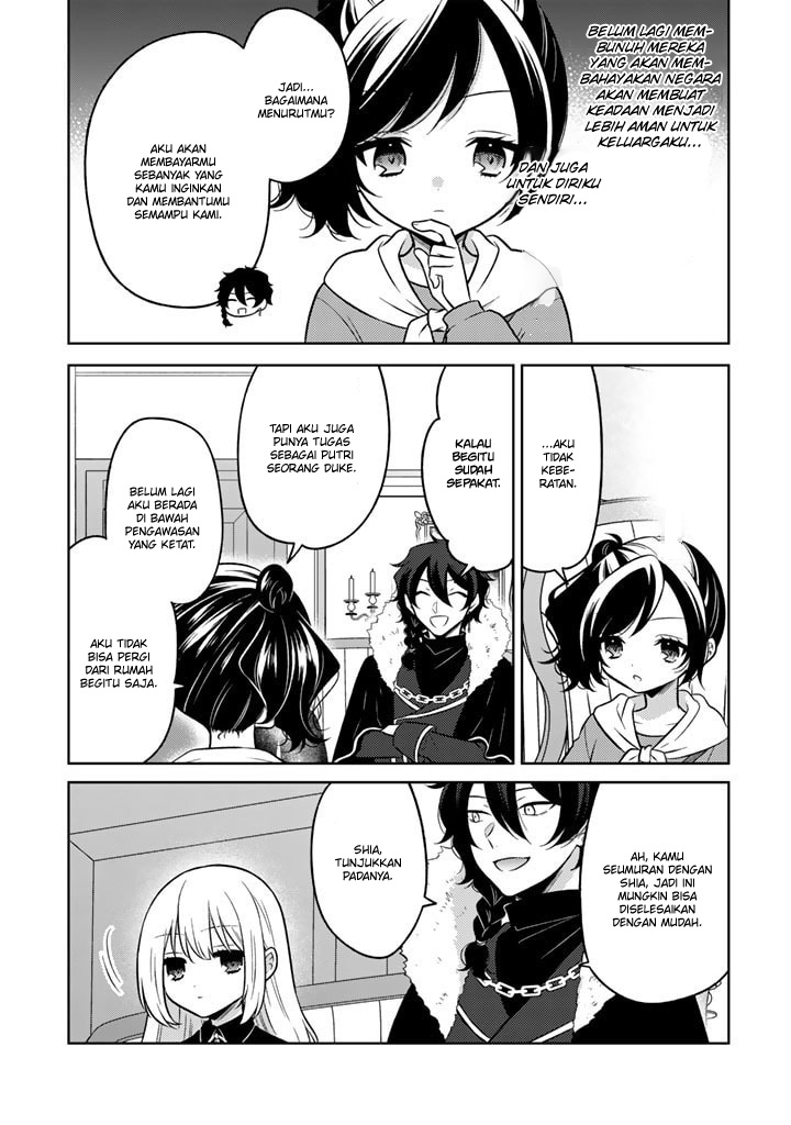 Moto Ansatsusha, Tensei shita Kizoku no Reijou ni Narimashita. Chapter 2.1 - halaman 4
