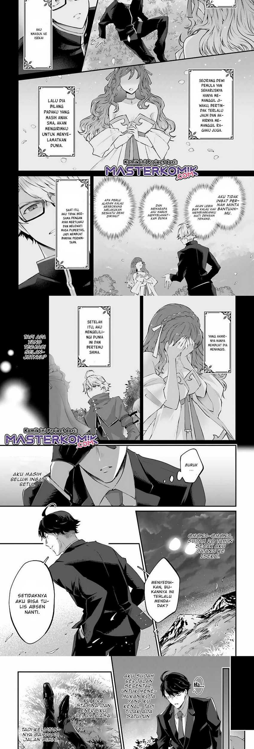 Moto Isekai Tenisha datta Kachou no Ojisan, Jinsei ni Dome no Isekai wo Kake Meguru Chapter 1.1 - halaman 6