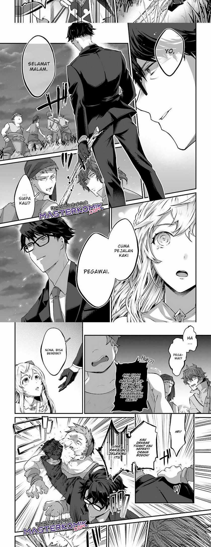 Moto Isekai Tenisha datta Kachou no Ojisan, Jinsei ni Dome no Isekai wo Kake Meguru Chapter 1.2 - halaman 4