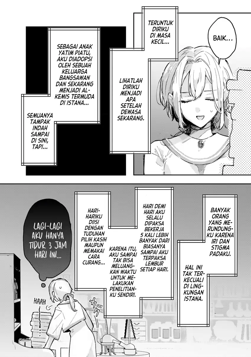 Moto Kyuutei Renkinjutsushi no Watashi, Henkyou de Nonbiri Ryouchi Kaitaku Hajimemasu!: Konyaku Haki ni Tsuihou made Set deshite Kureru ndesu ka? Chapter 1 - halaman 7