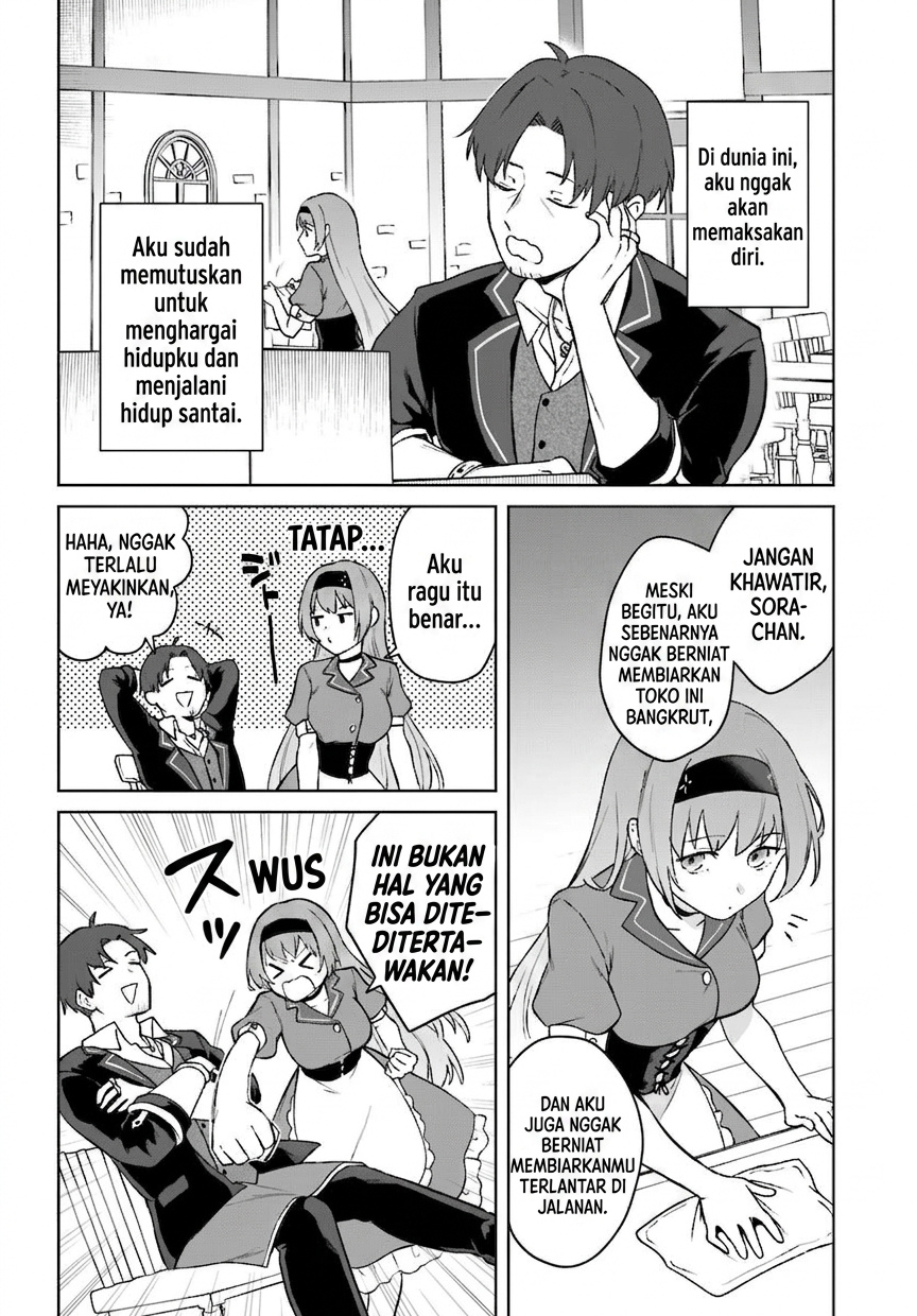 Moto Saikyou Boukensha no Rojiura Café Nonbiri Kaigyouroku Chapter 1 - halaman 10