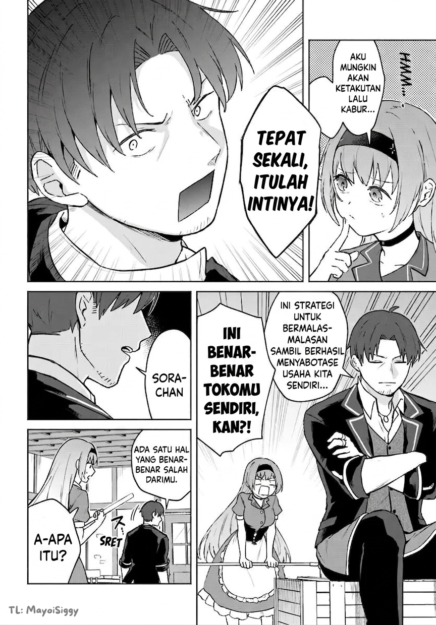 Moto Saikyou Boukensha no Rojiura Café Nonbiri Kaigyouroku Chapter 1 - halaman 6