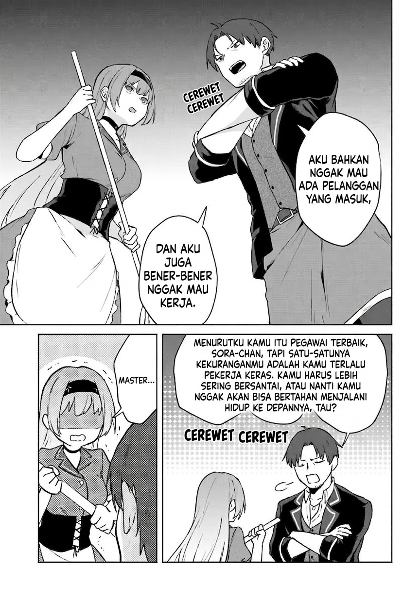 Moto Saikyou Boukensha no Rojiura Café Nonbiri Kaigyouroku Chapter 1 - halaman 7